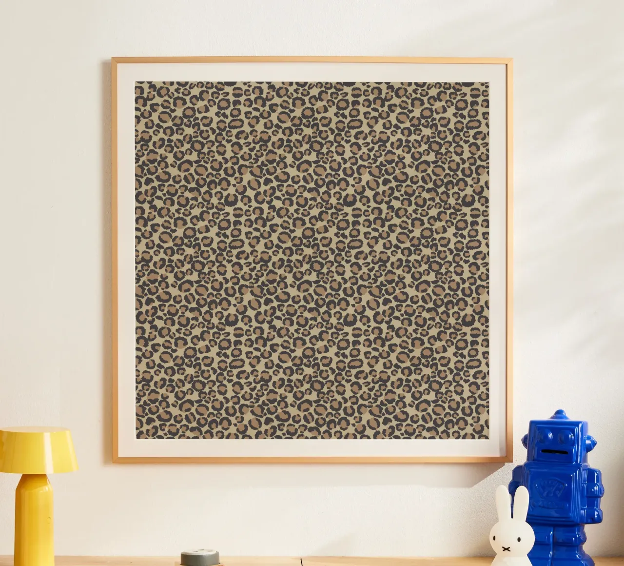 Modello animale 7 poster con telaio in alluminio da Yaso Design Animal