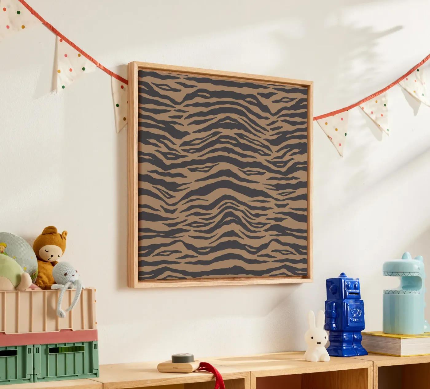 Animal Pattern 9 canvas by Yaso Design Animal
