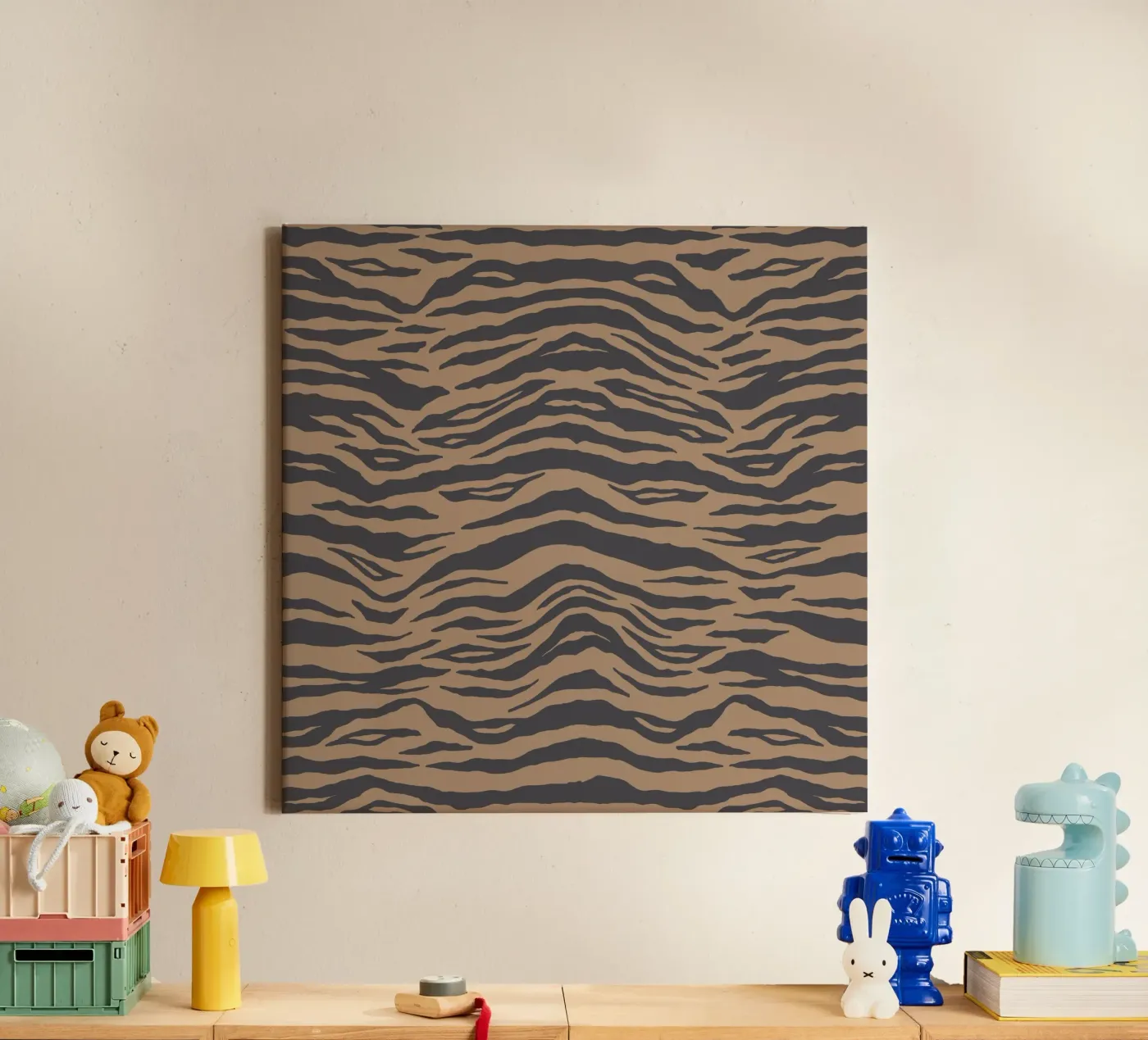 Animal Pattern 9 canvas by Yaso Design Animal