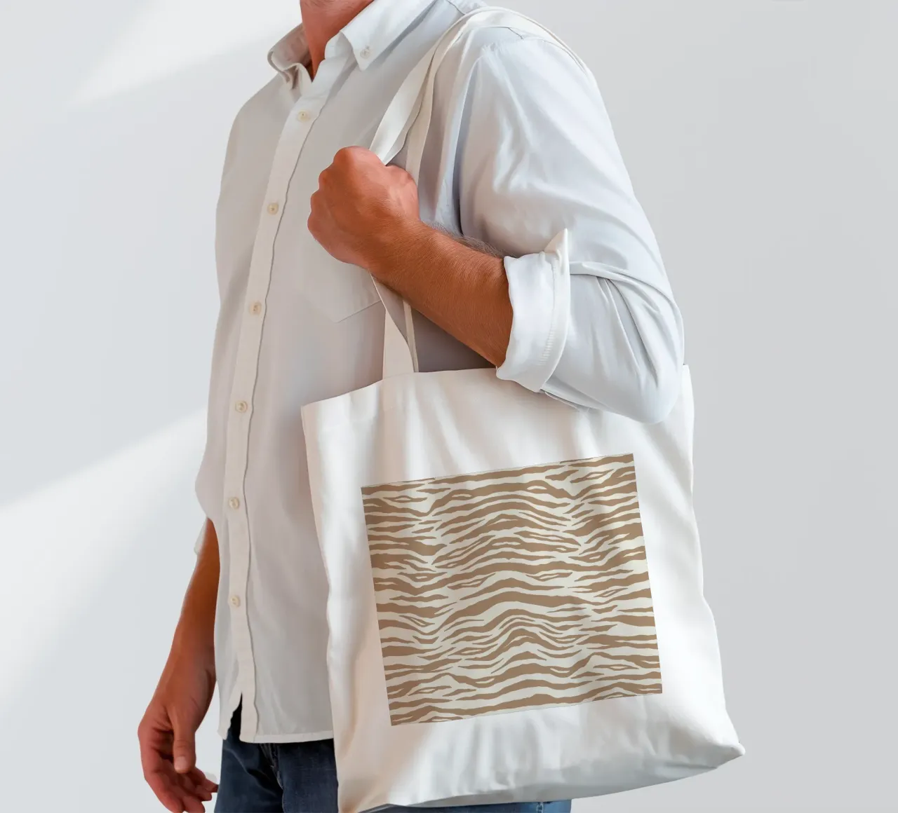 Modello animale 10 borsa in juta da Yaso Design Animal