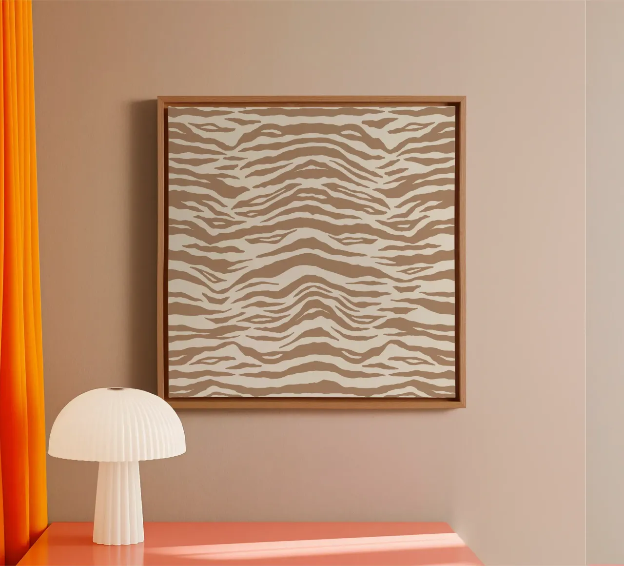 Modello animale 10 tela con Cornice a cassetta da Yaso Design Animal