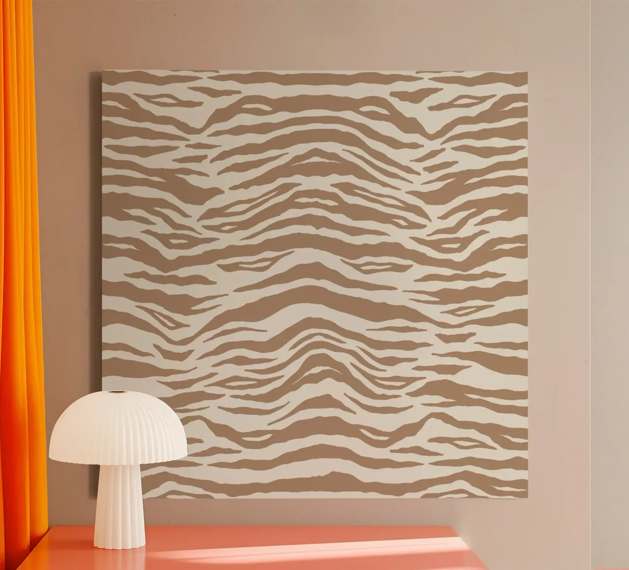 Modello animale 10 tela con Cornice a cassetta da Yaso Design Animal