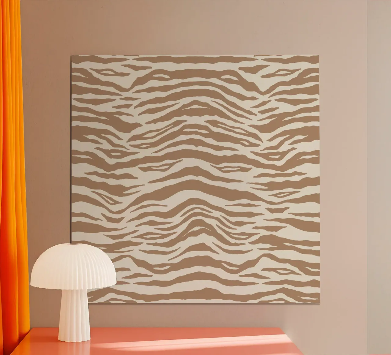 Modello animale 10 poster con telaio in legno da Yaso Design Animal