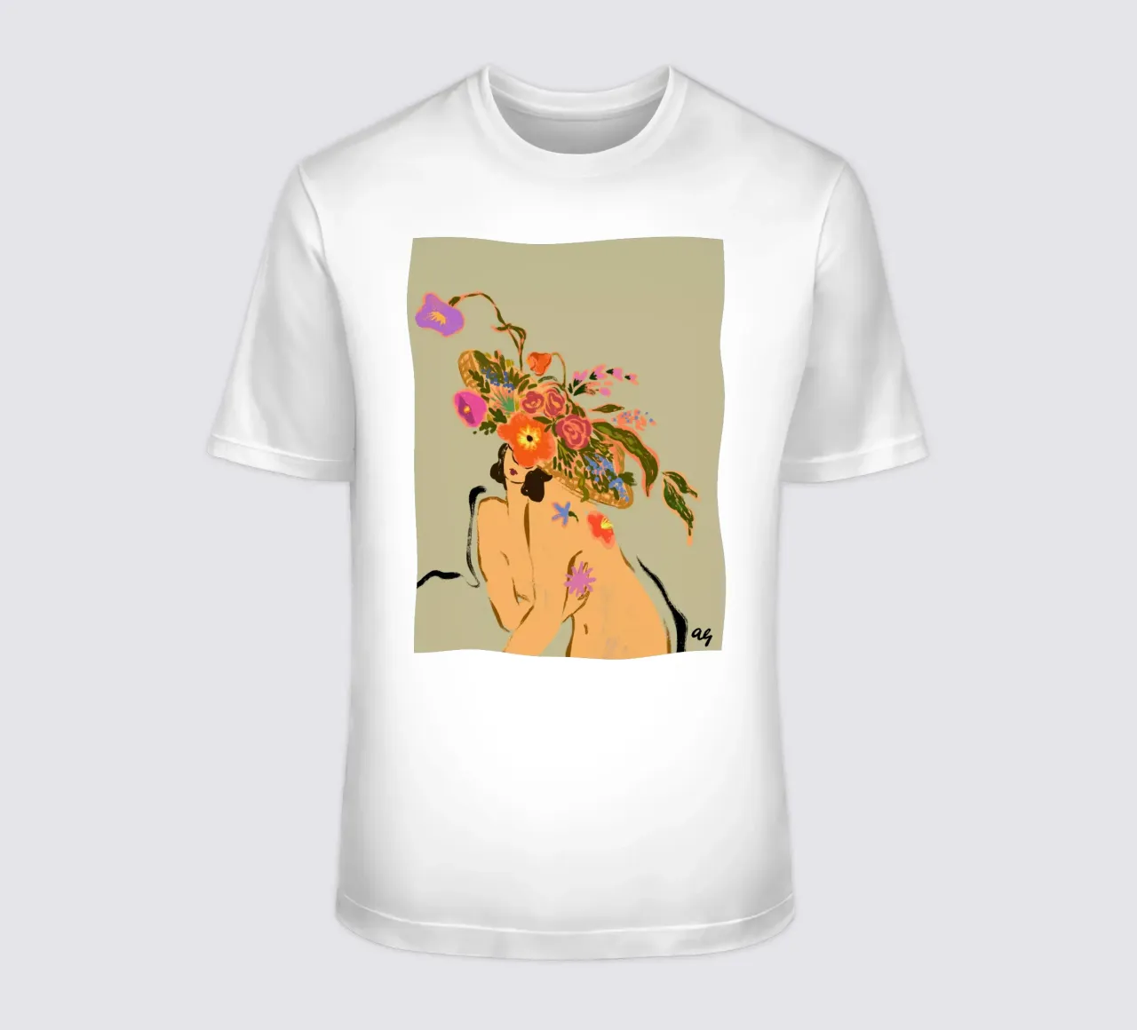 Bloooming Headpiece t-shirt da Arty Guava
