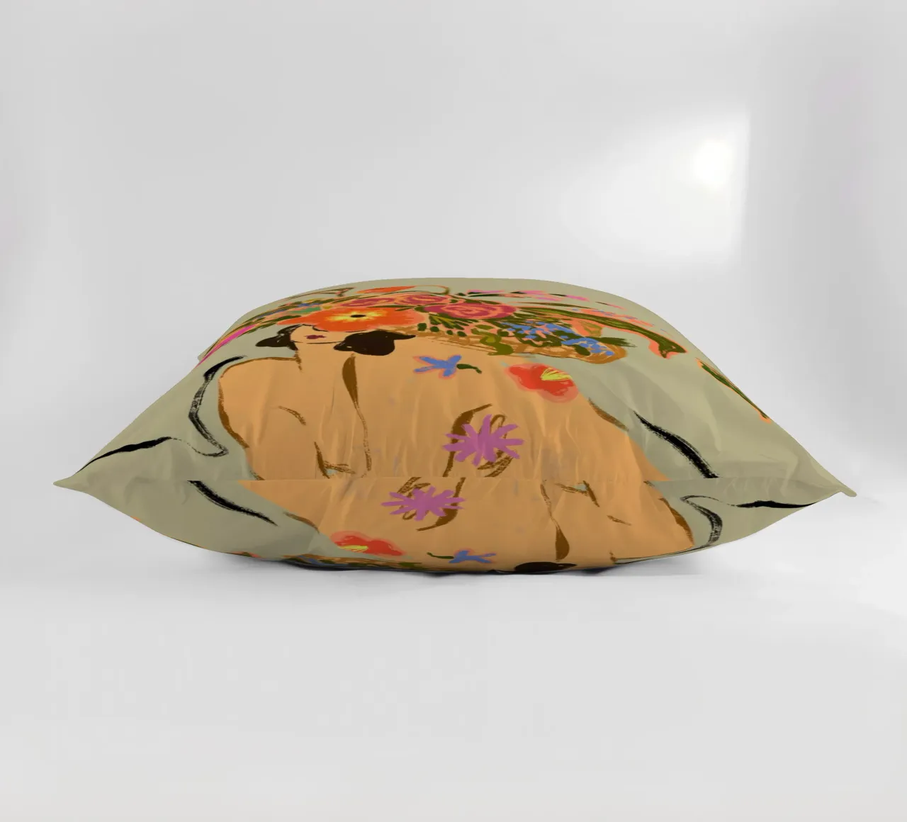 Bloooming Headpiece cuscino da Arty Guava