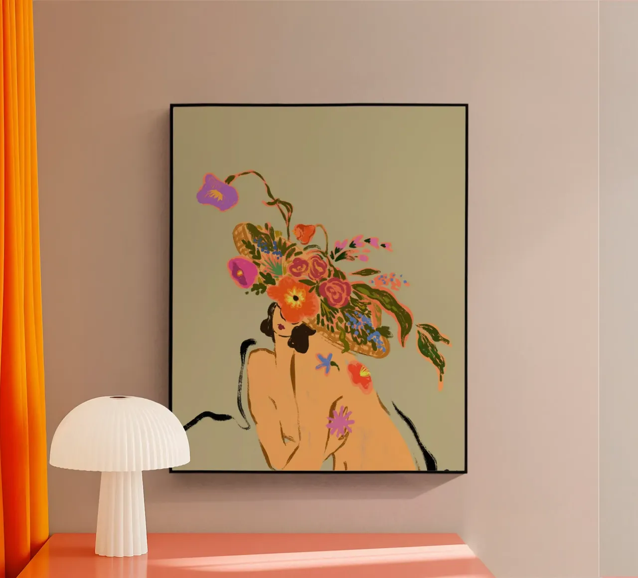 Bloooming Headpiece plexiglass da Arty Guava