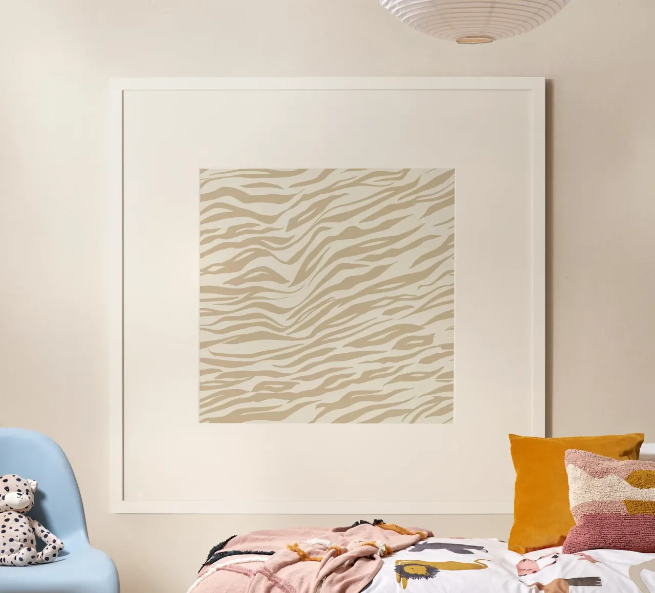 Modello animale 11 poster con telaio in legno da Yaso Design Animal