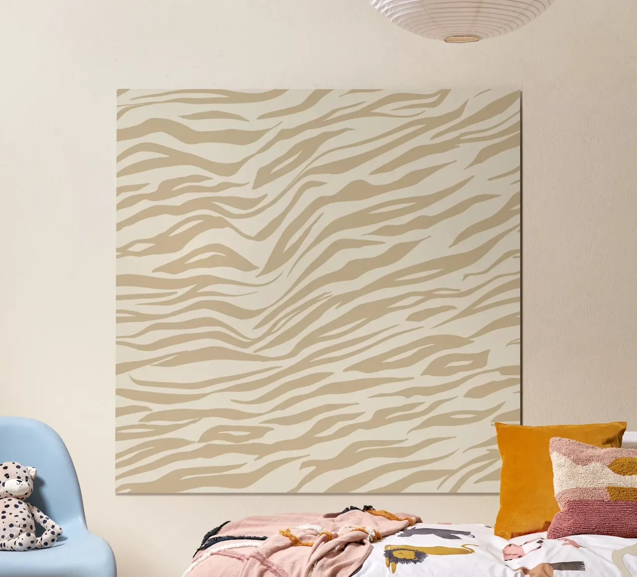 Modello animale 11 poster con telaio in legno da Yaso Design Animal