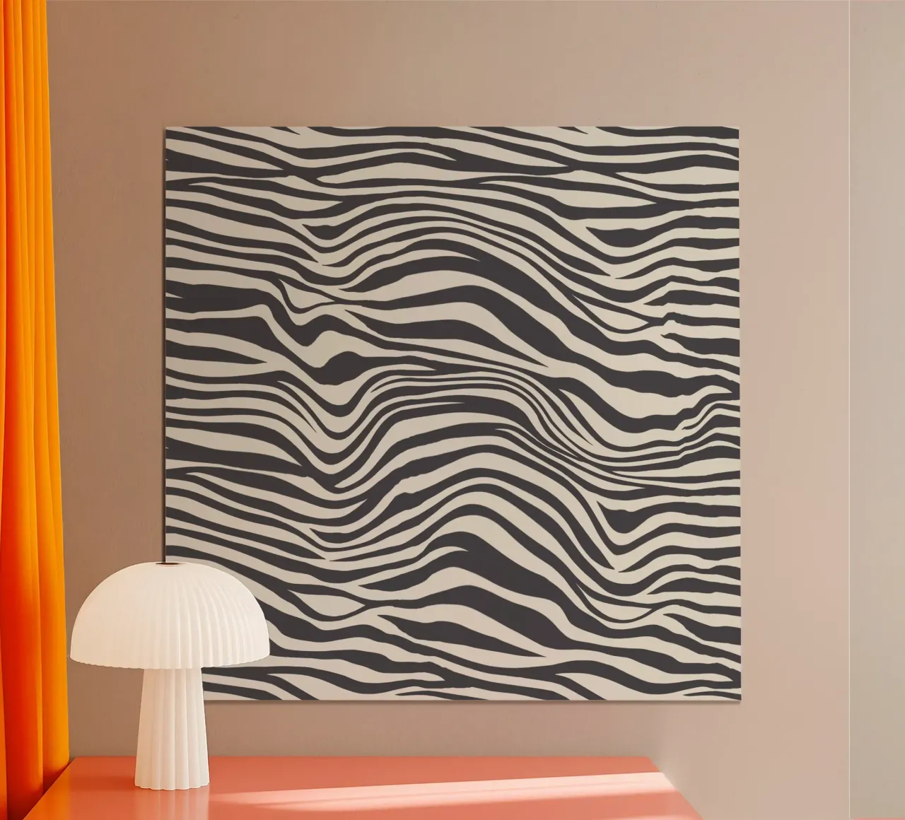 Modello animale 12 poster con telaio in legno da Yaso Design Animal