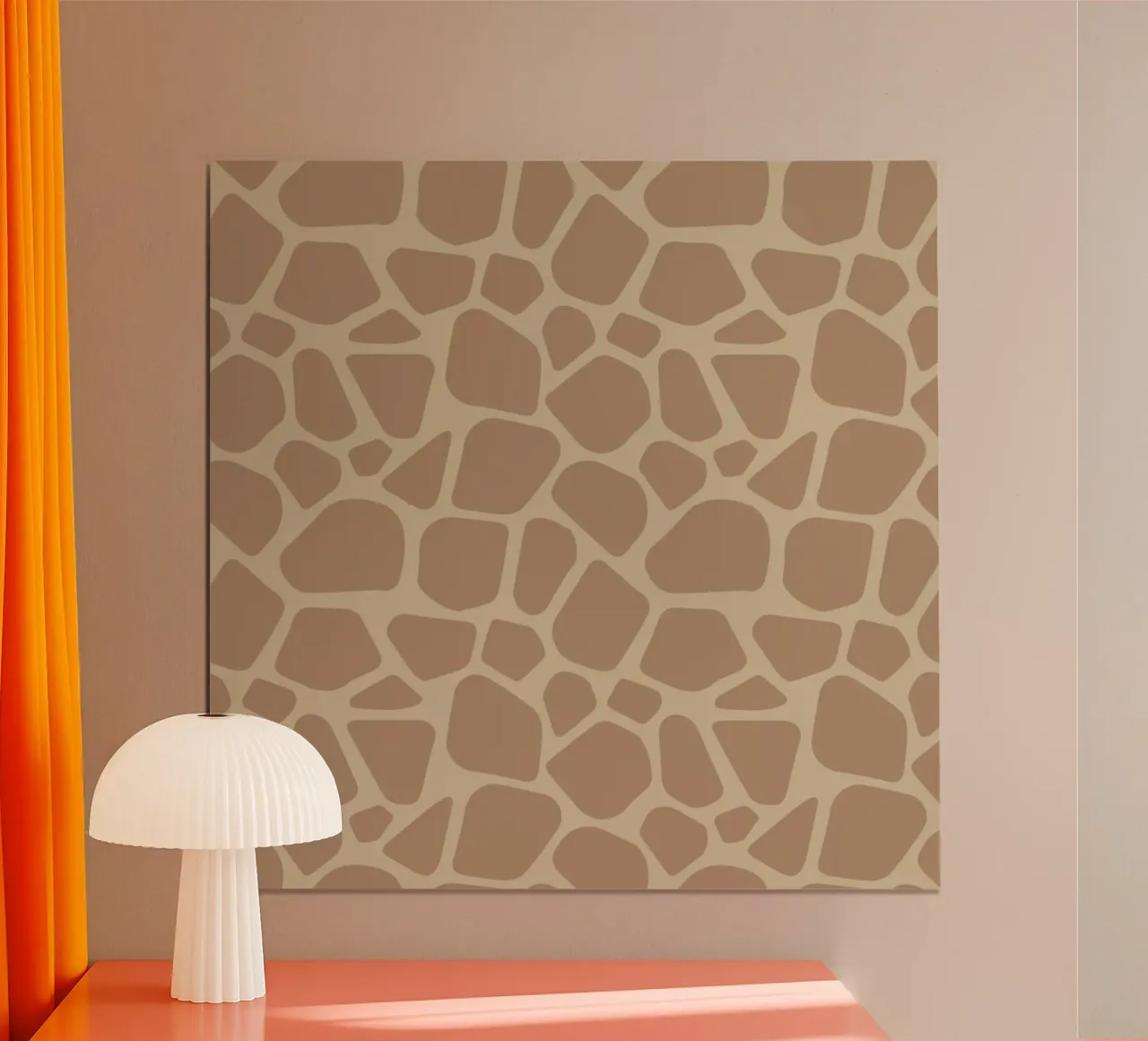Modello animale 13 poster con telaio in alluminio da Yaso Design Animal