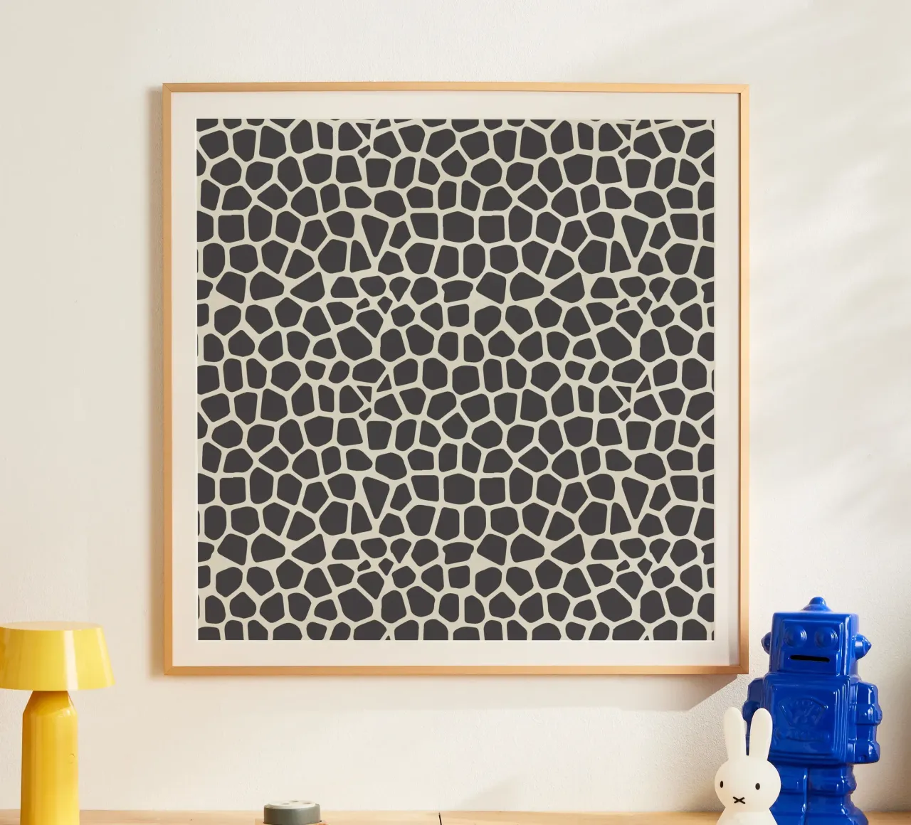 Modello animale 14 poster con telaio in plastica da Yaso Design Animal