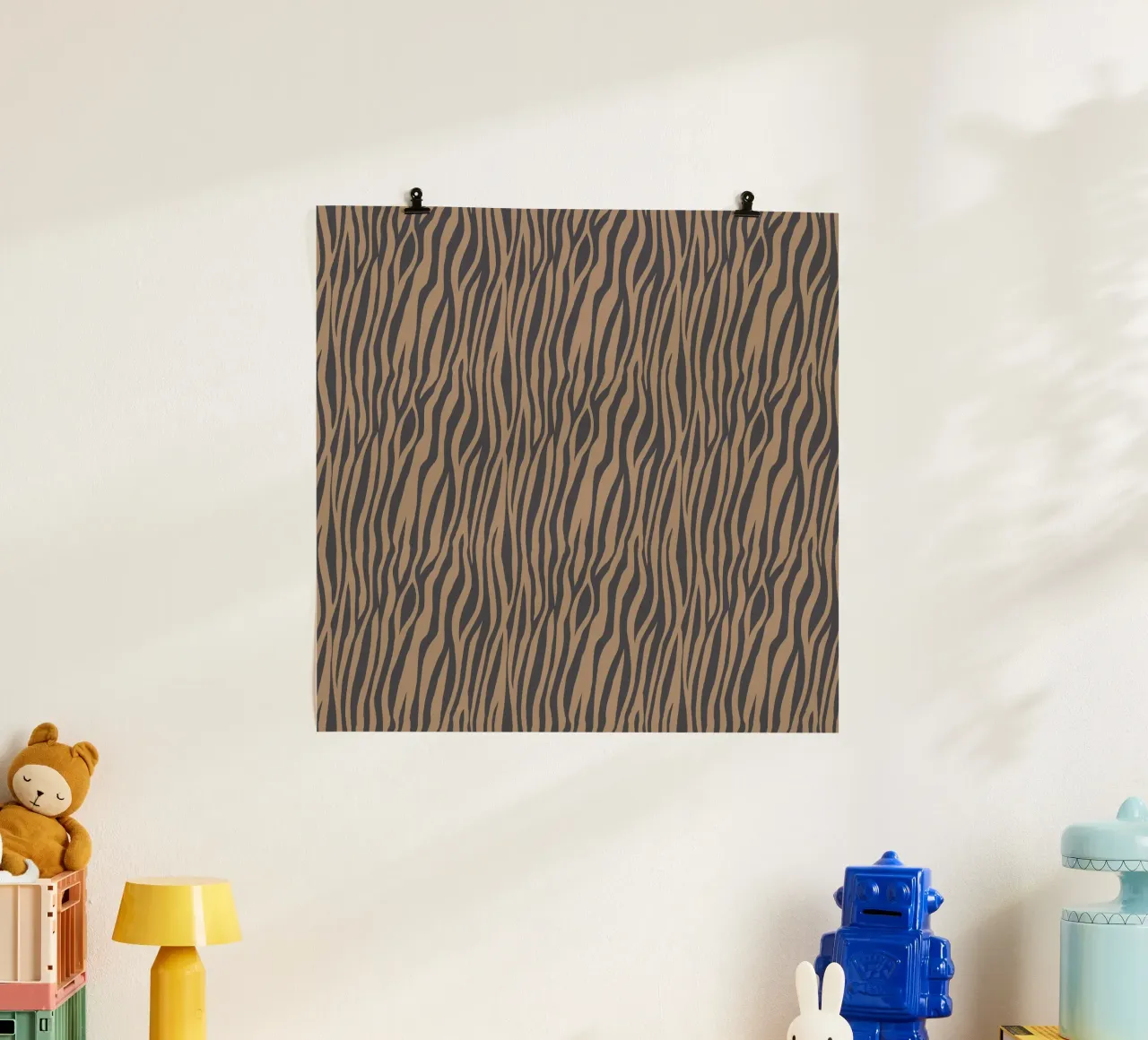 Modello animale 16 poster con telaio in alluminio da Yaso Design Animal