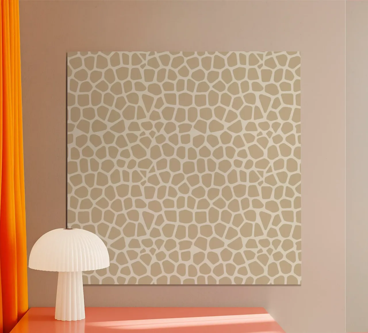 Modello animale 18 poster con telaio in legno da Yaso Design Animal