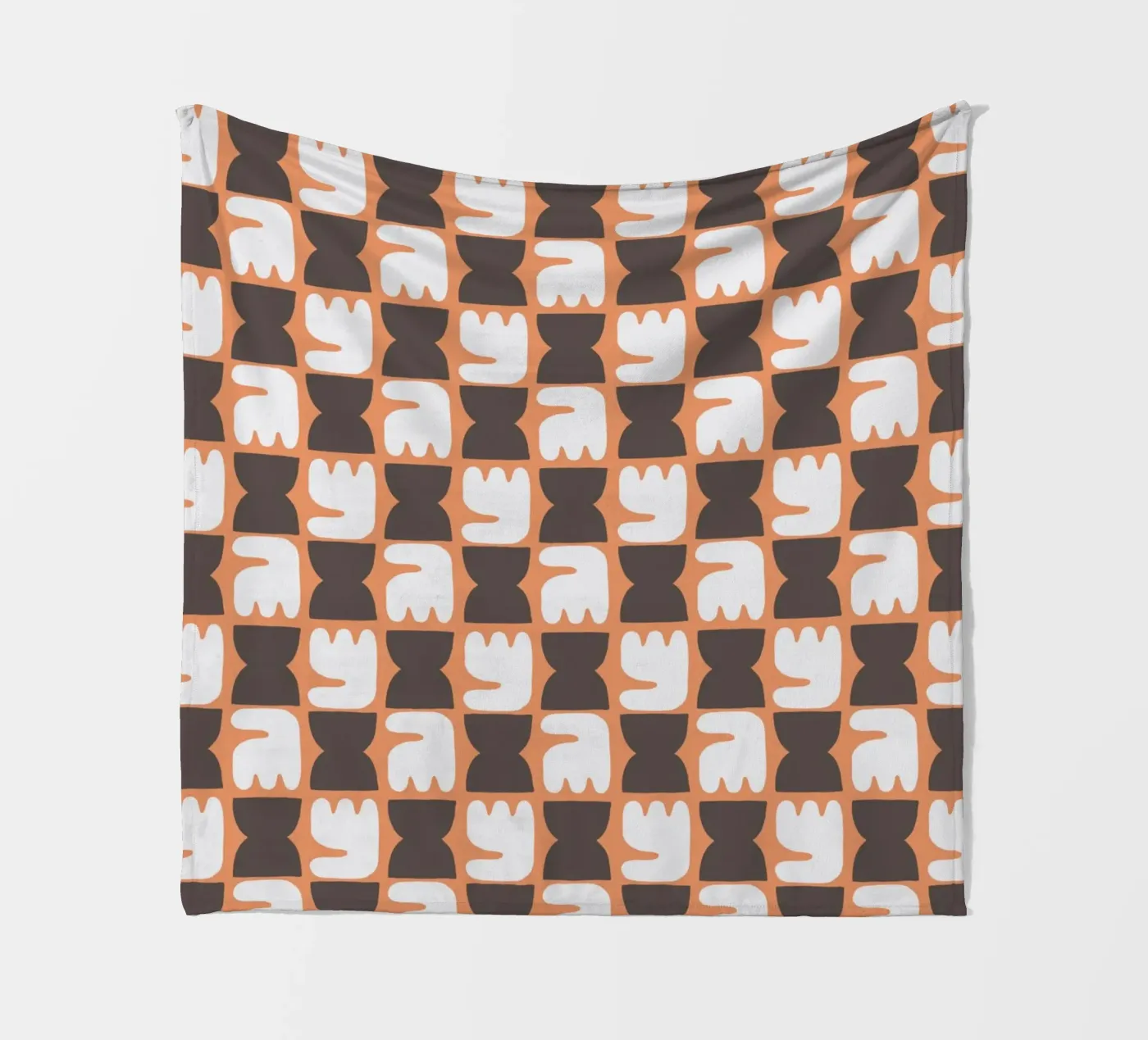 Repetitive pattern 26 fleece blanket by Little Dean