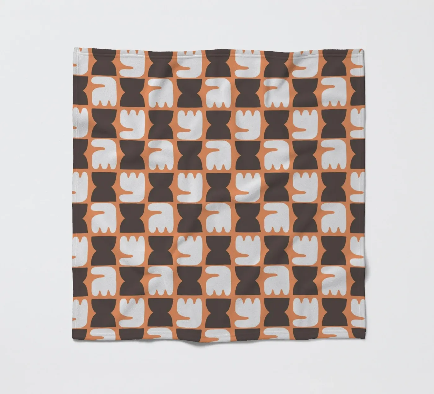 Repetitive pattern 26 fleece blanket by Little Dean