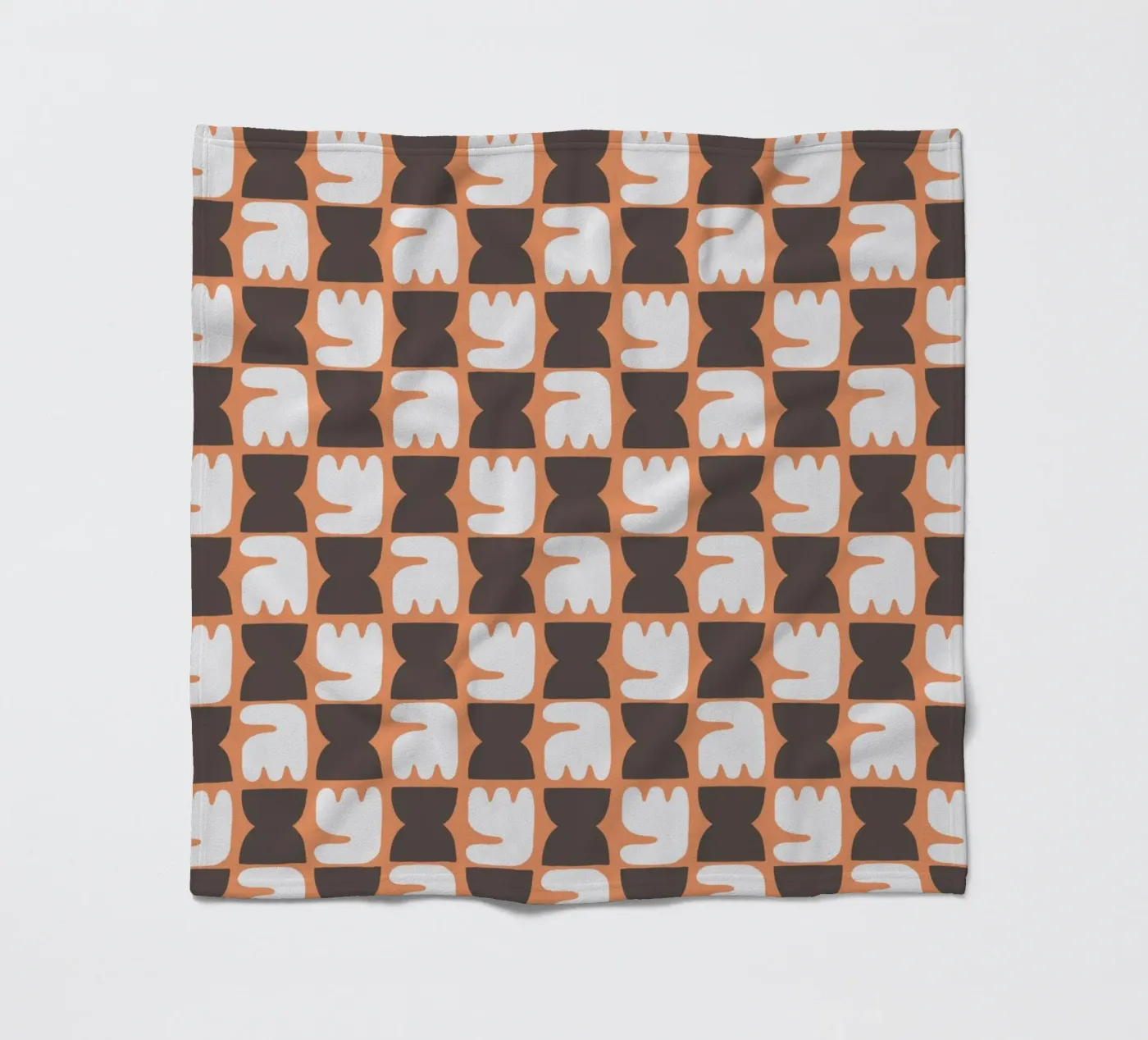 Sich wiederholendes Muster 26 Fleecedecke von Little Dean
