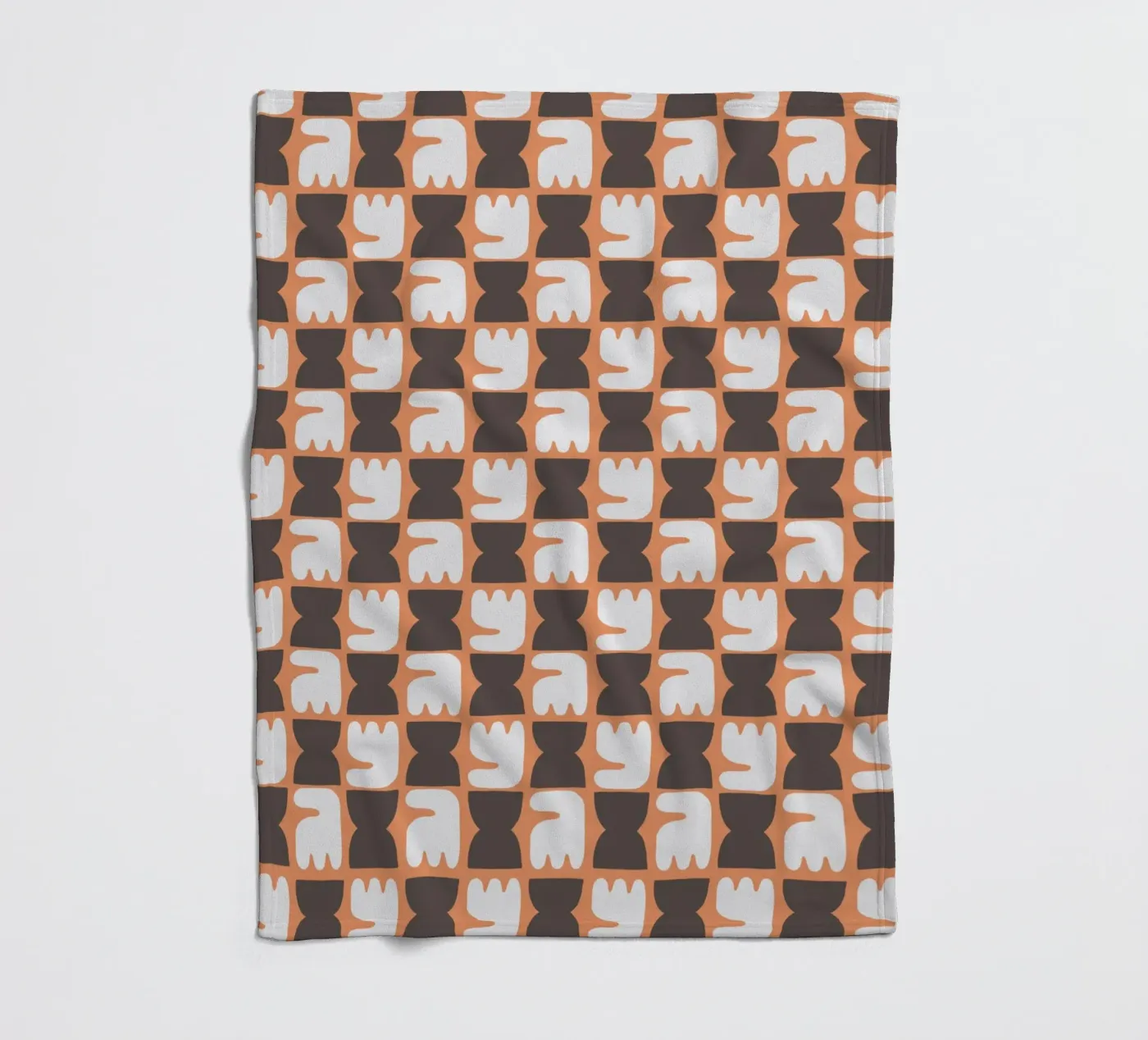Sich wiederholendes Muster 26 Fleecedecke von Little Dean