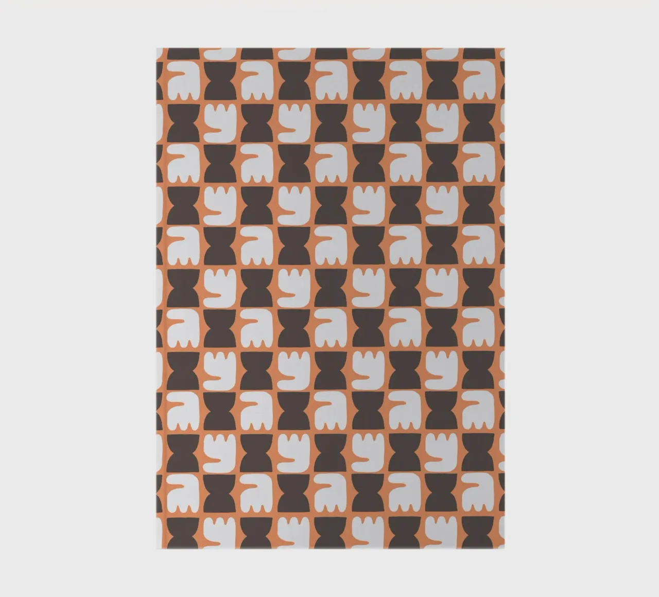 Repetitive pattern 26 notebook by Little Dean