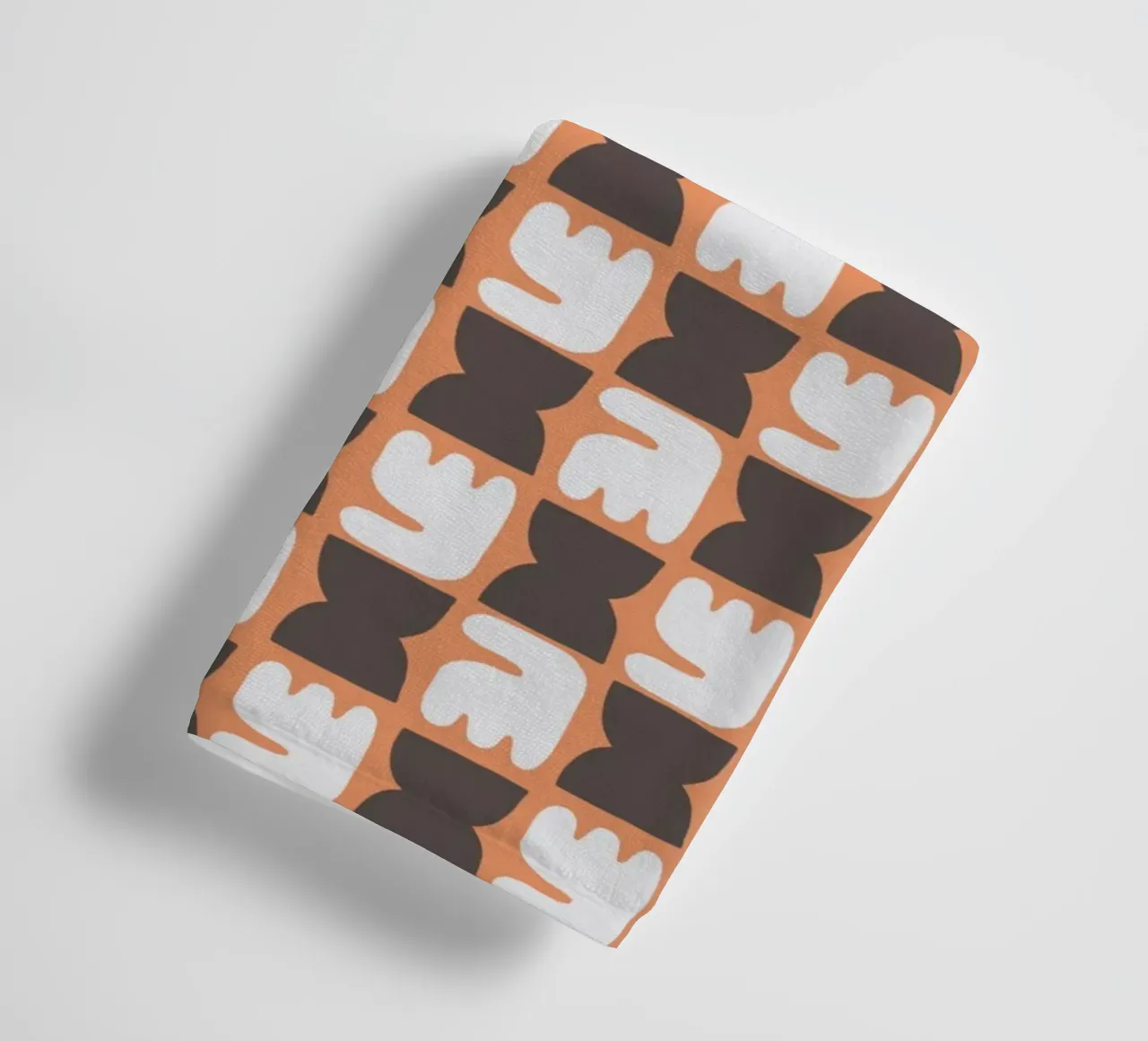 Repetitive pattern 26 towel by Little Dean