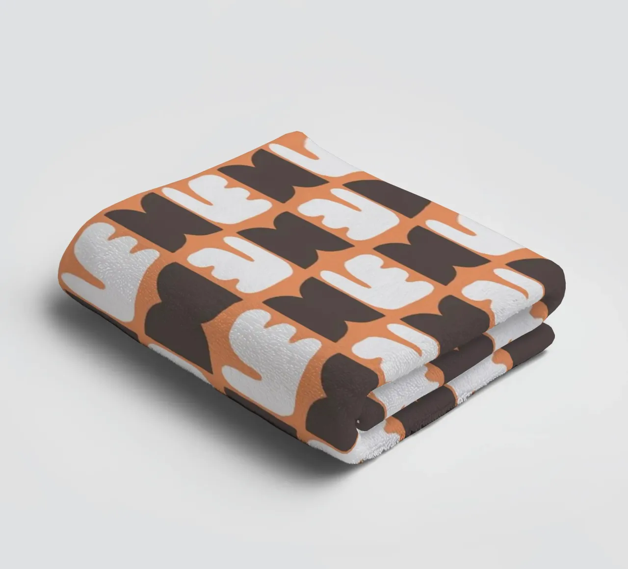 Repetitive pattern 26 towel by Little Dean