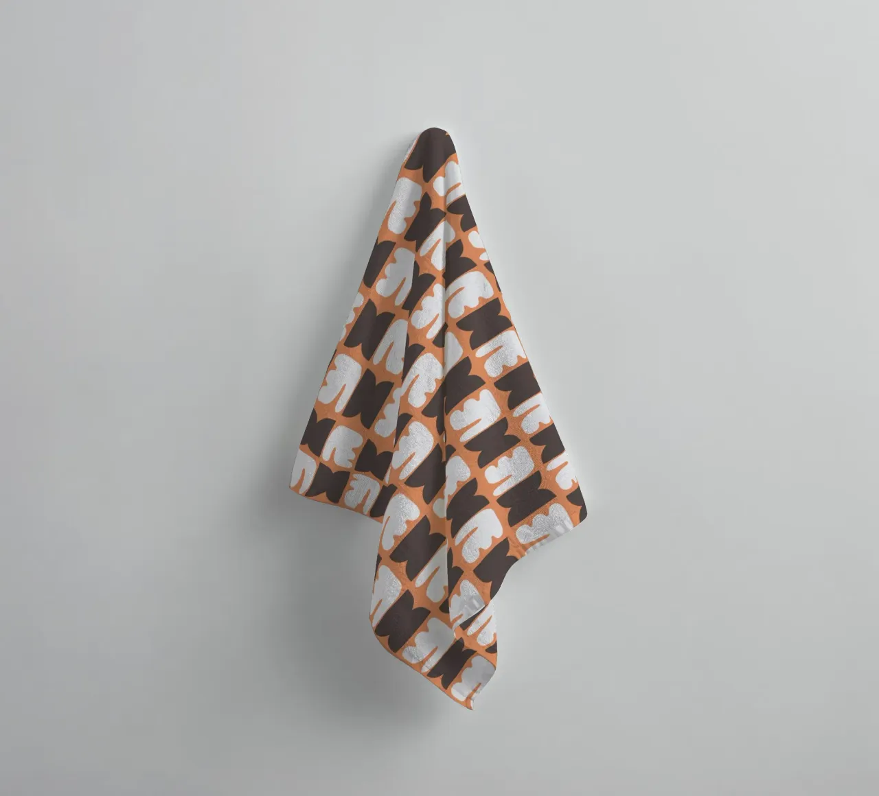 Repetitive pattern 26 towel by Little Dean