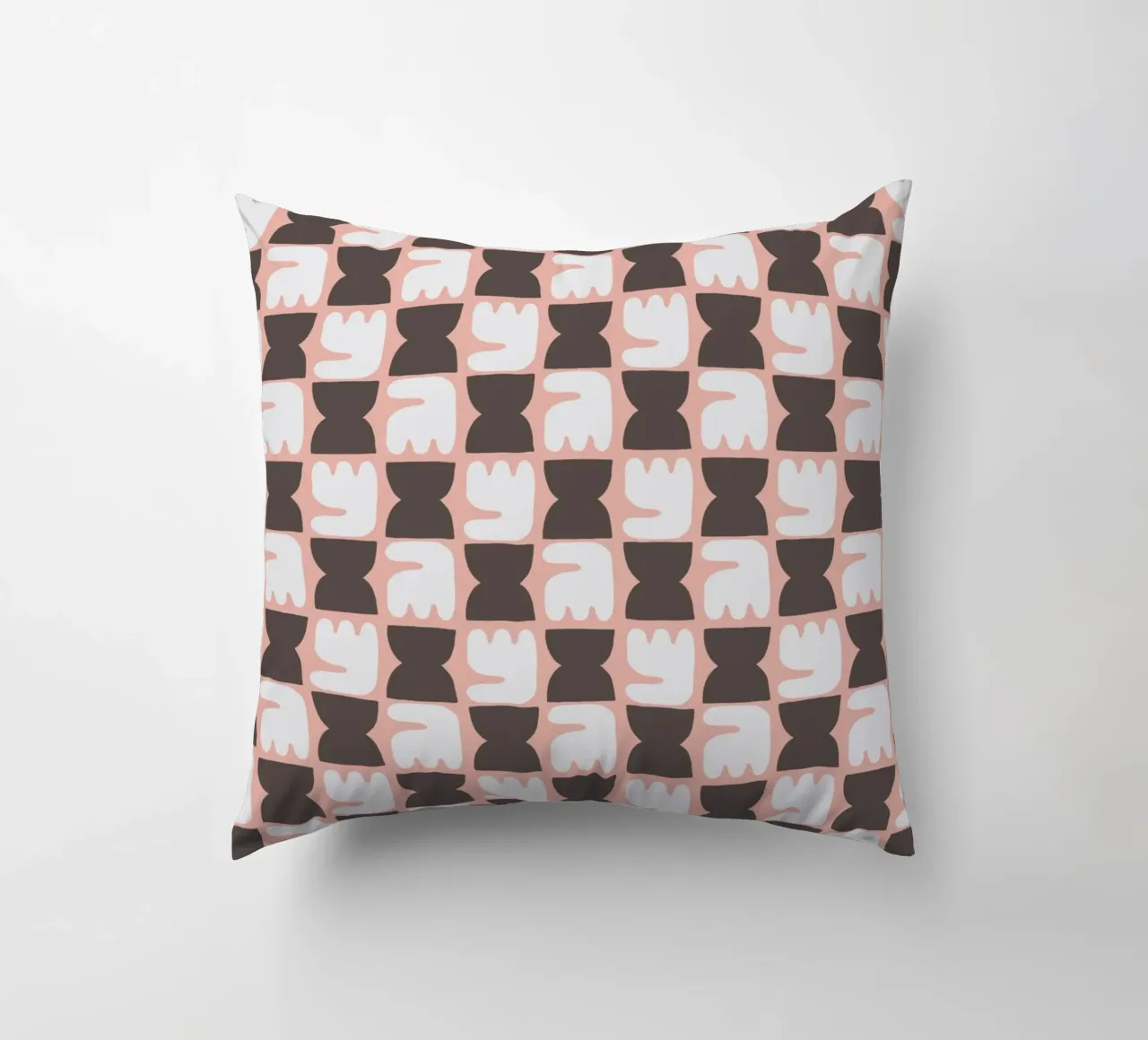 Repetitive pattern 27 decorative cushion by Little Dean
