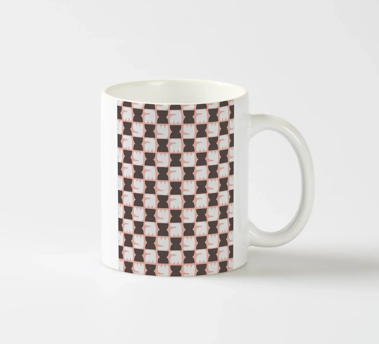 Schema ripetitivo 27 tazza in ceramica da Little Dean