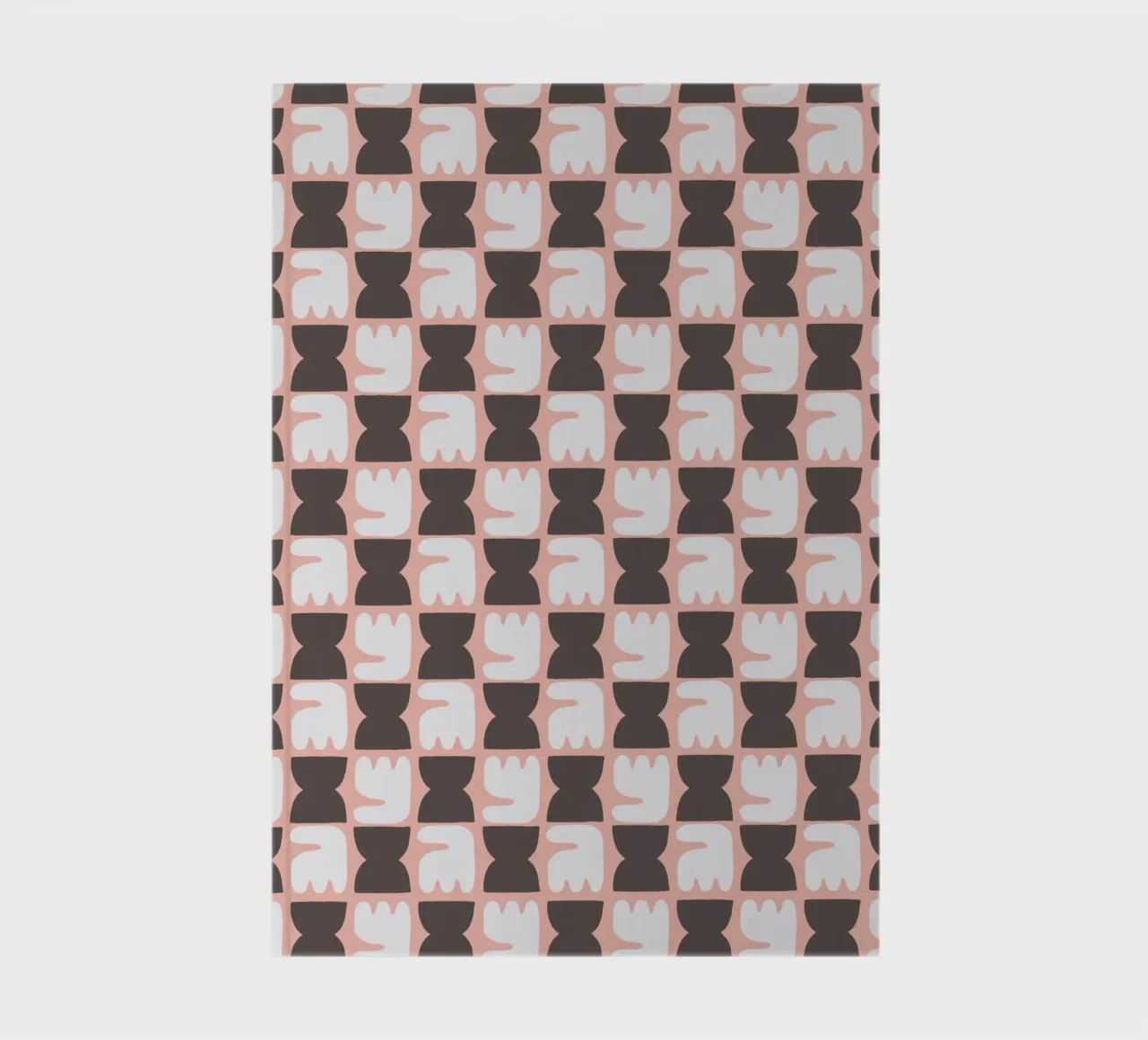 Repetitive pattern 27 notebook by Little Dean