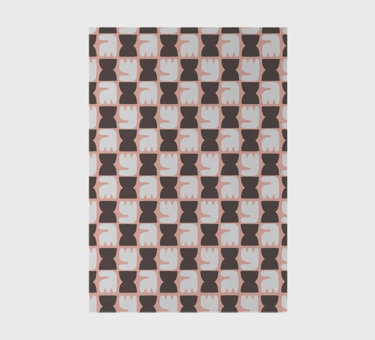 Repetitive pattern 27 notebook by Little Dean