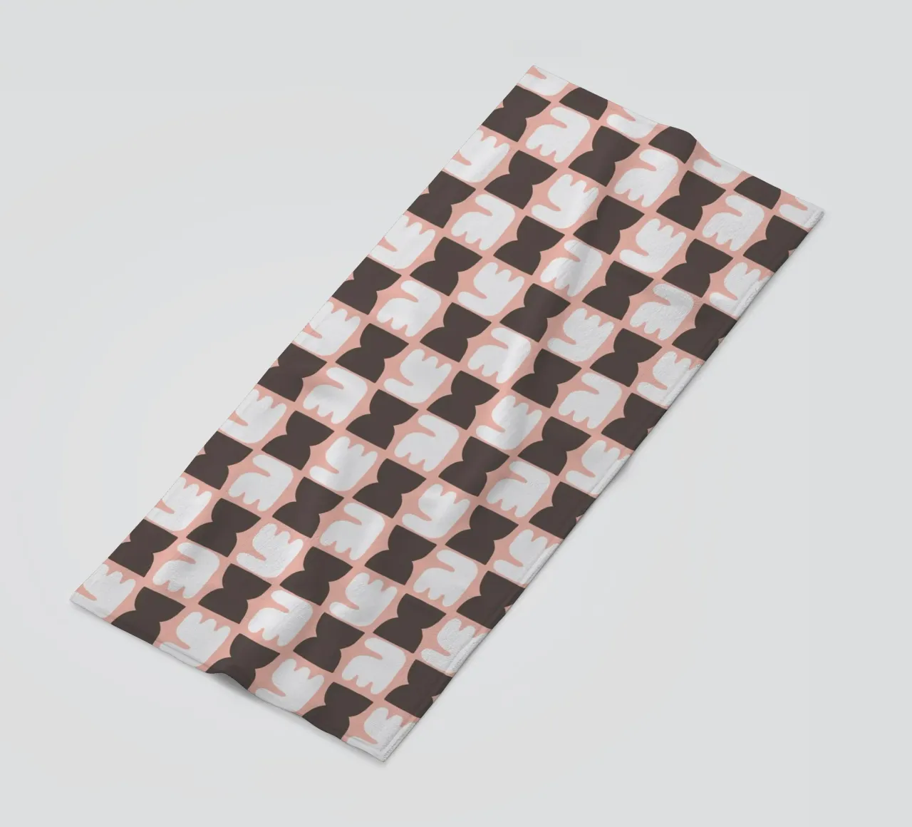 Repetitive pattern 27 beach towel by Little Dean