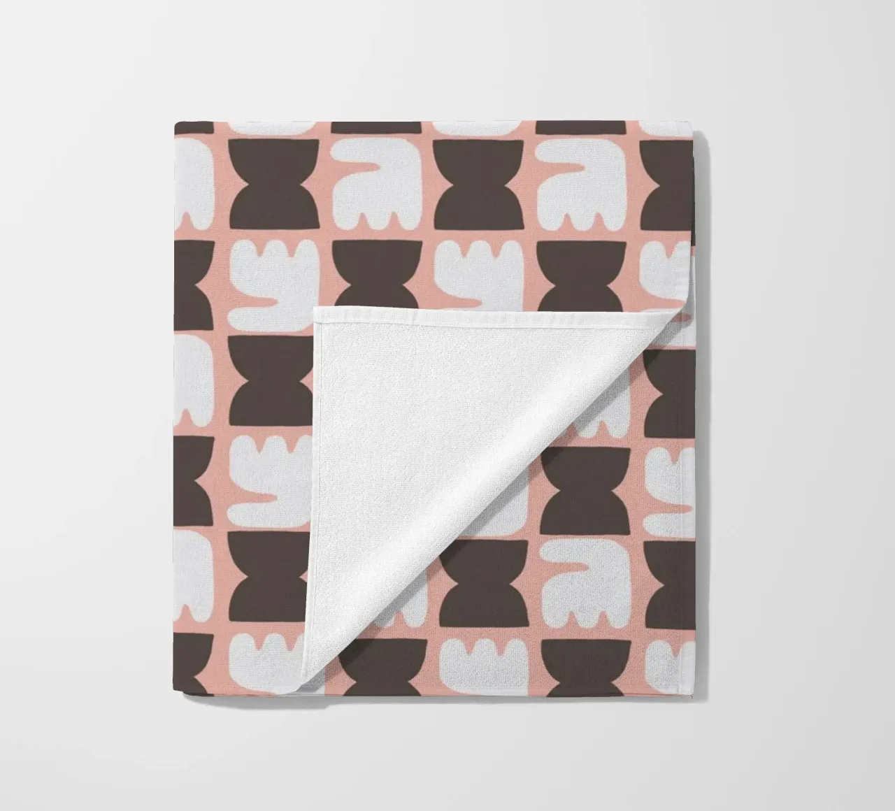 Repetitive pattern 27 beach towel by Little Dean