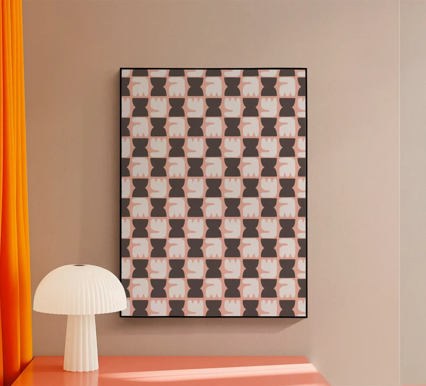 Repetitive pattern 27 acryl van Little Dean