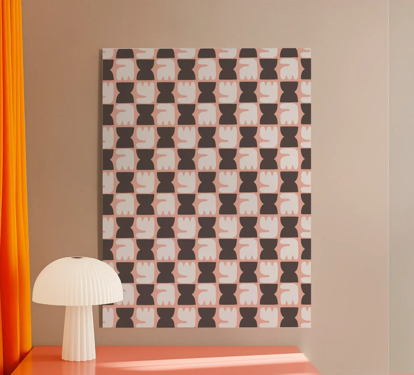 Repetitive pattern 27 acryl van Little Dean