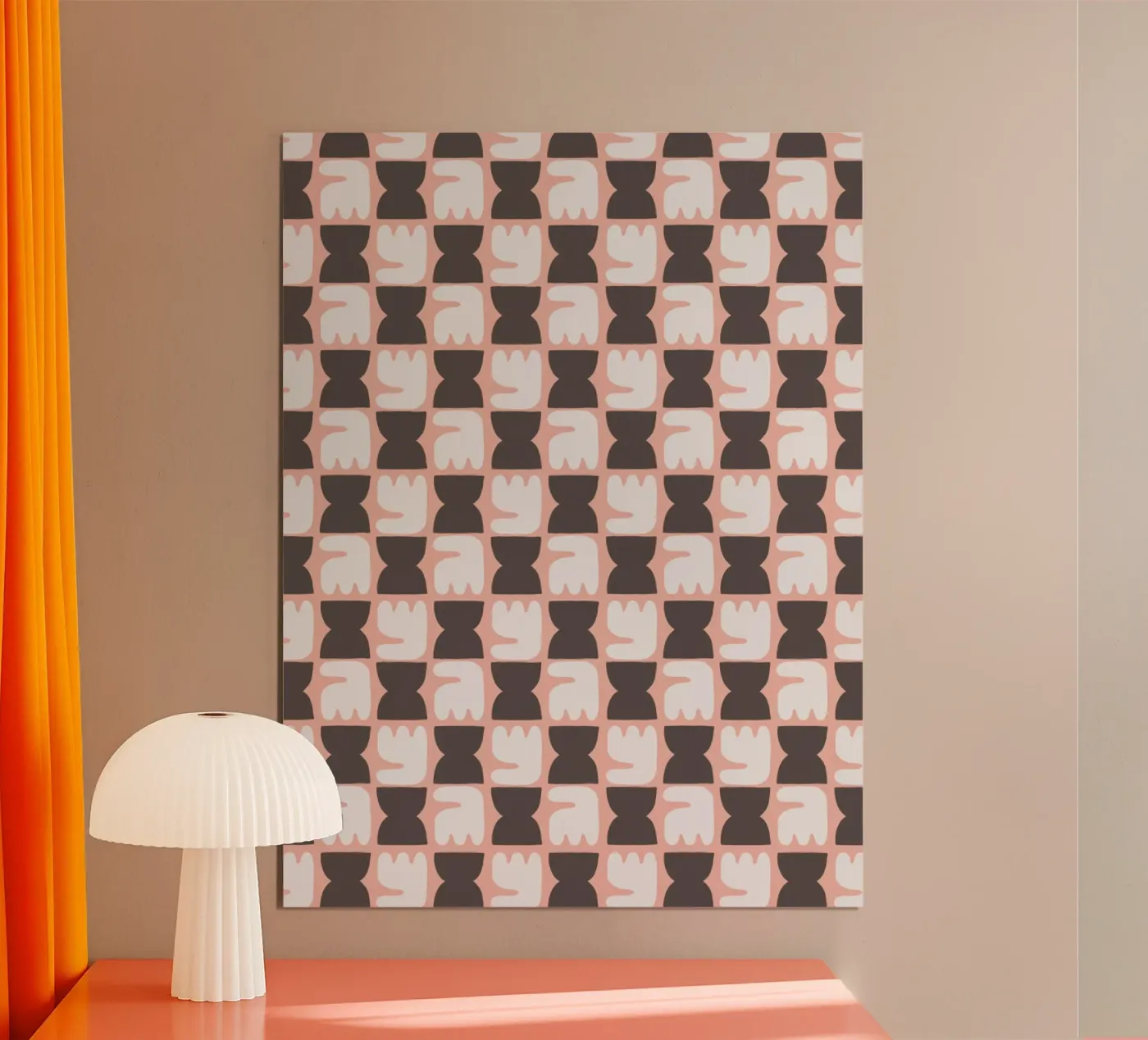 Repetitive pattern 27 poster by Little Dean