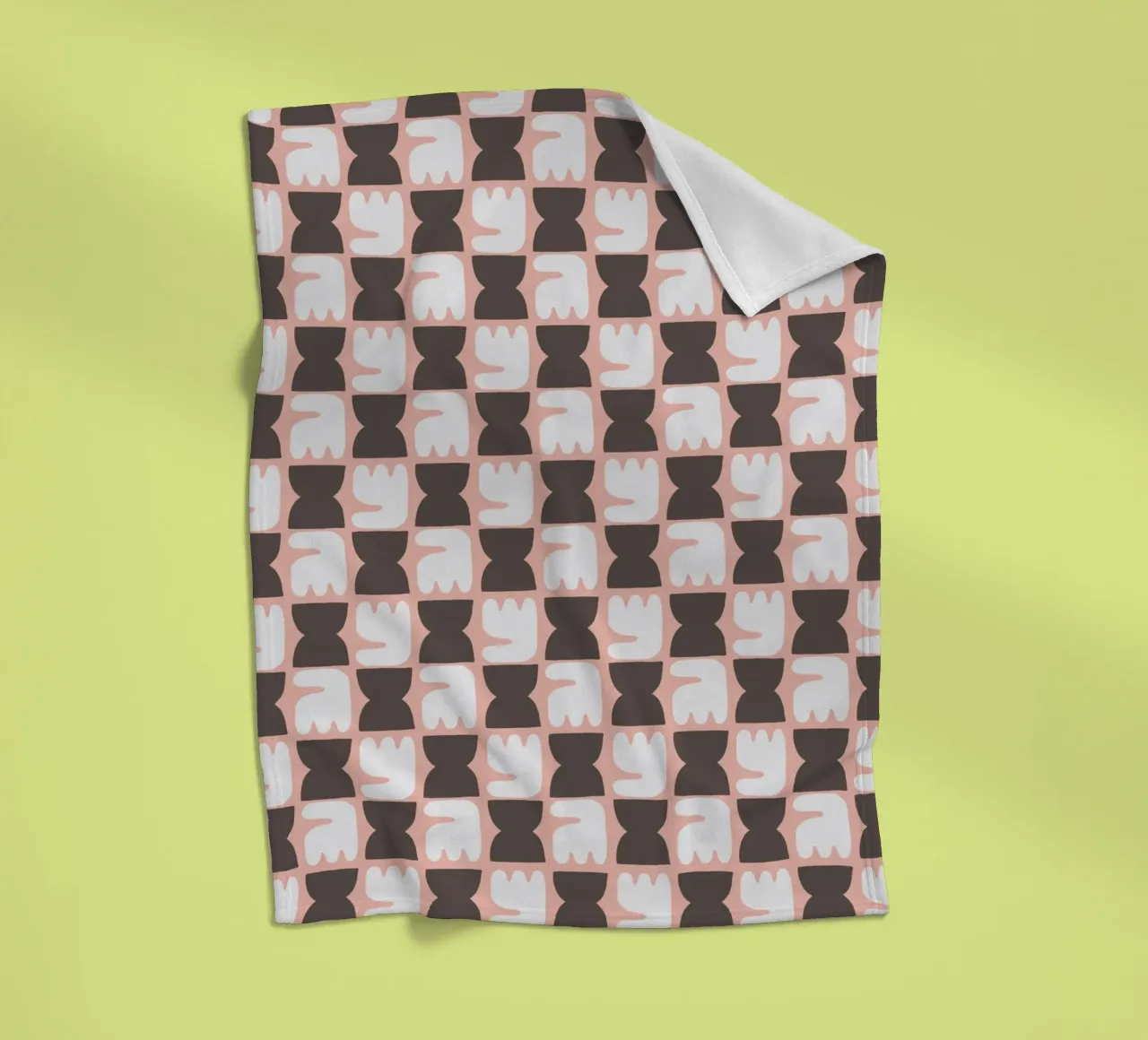 Repetitive pattern 27 fleece blanket by Little Dean