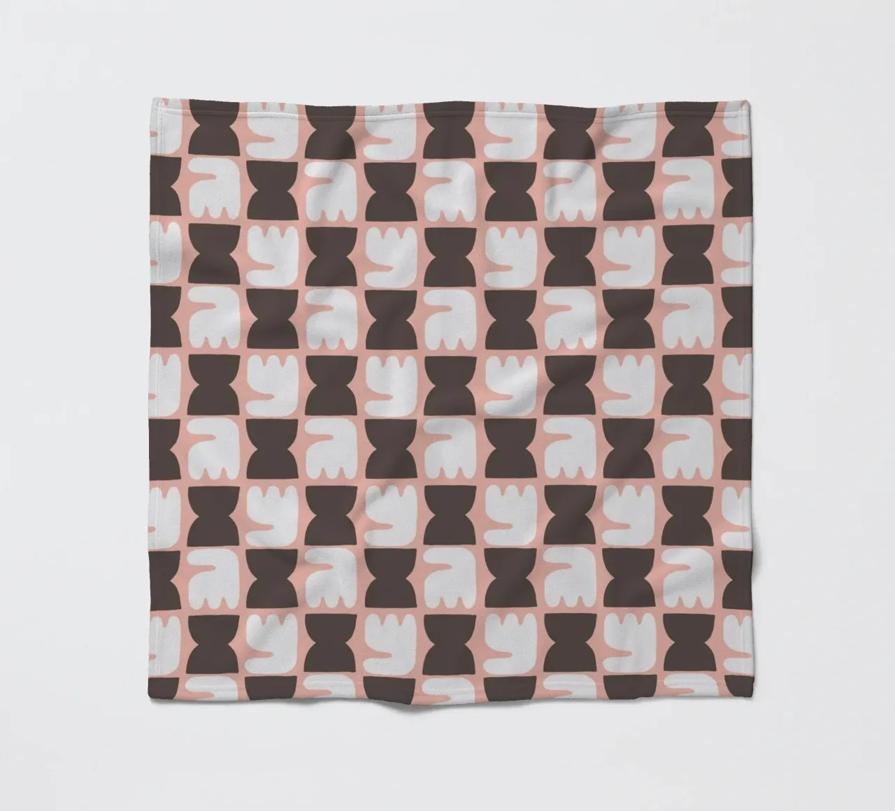 Repetitive pattern 27 fleece blanket by Little Dean