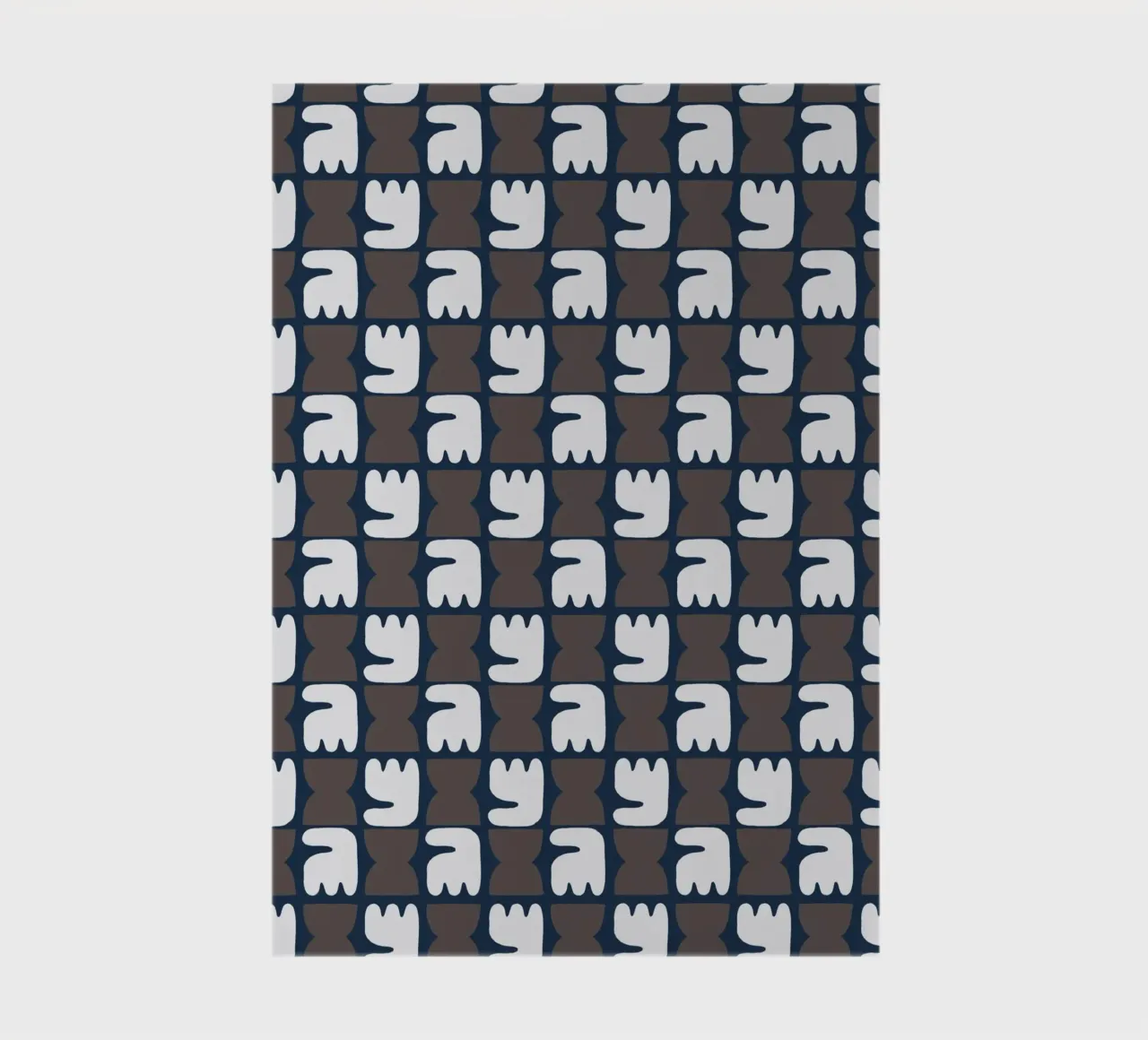 Repetitive pattern 28 notebook by Little Dean