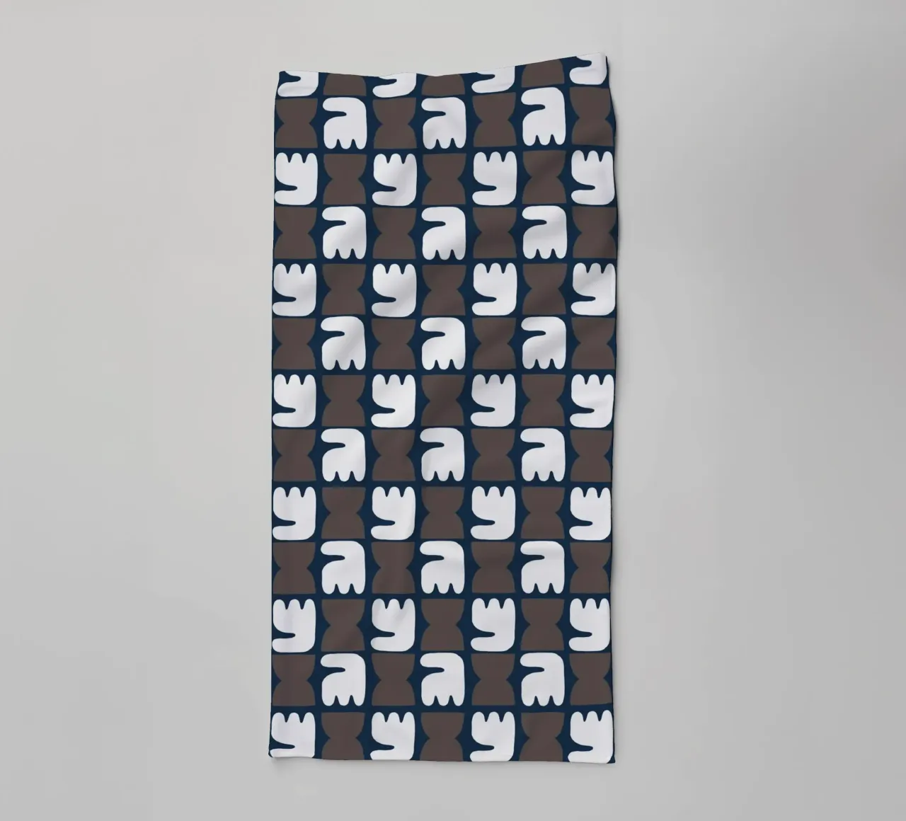 Repetitive pattern 28 towel by Little Dean