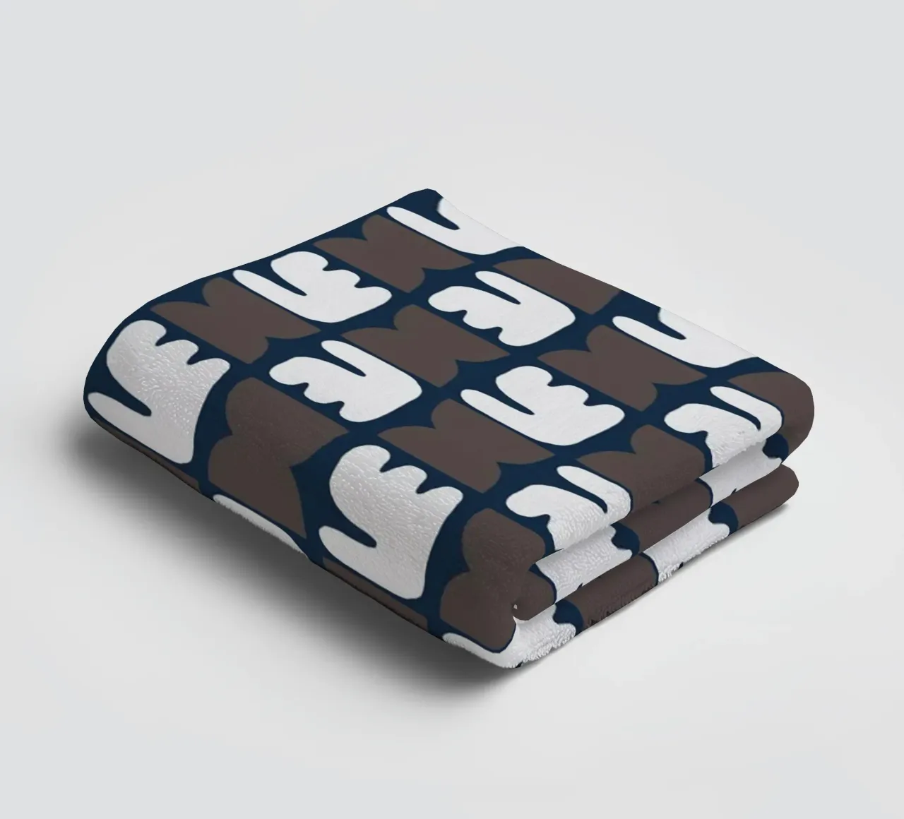 Repetitive pattern 28 towel by Little Dean