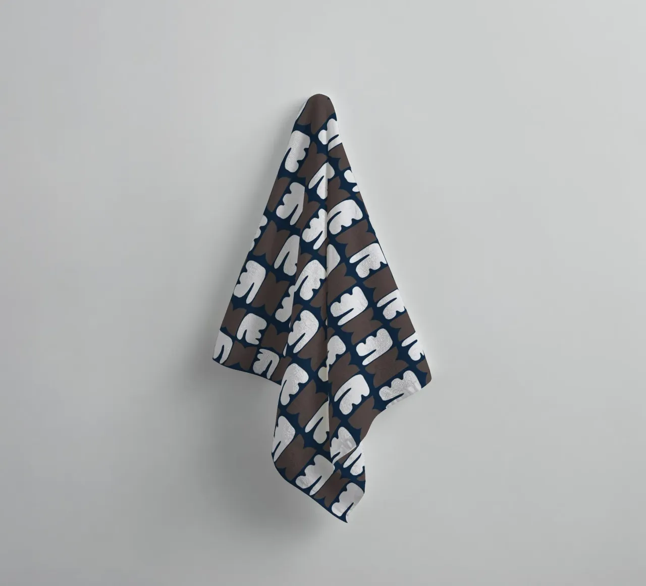Repetitive pattern 28 towel by Little Dean