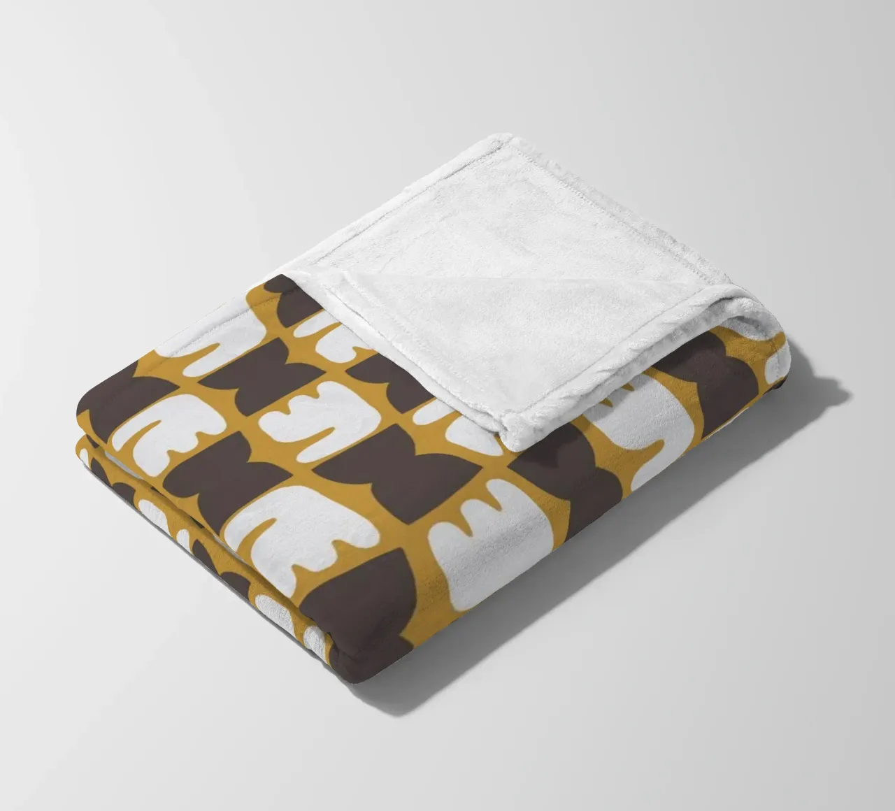 Schema ripetitivo 29 coperta in pile da Little Dean