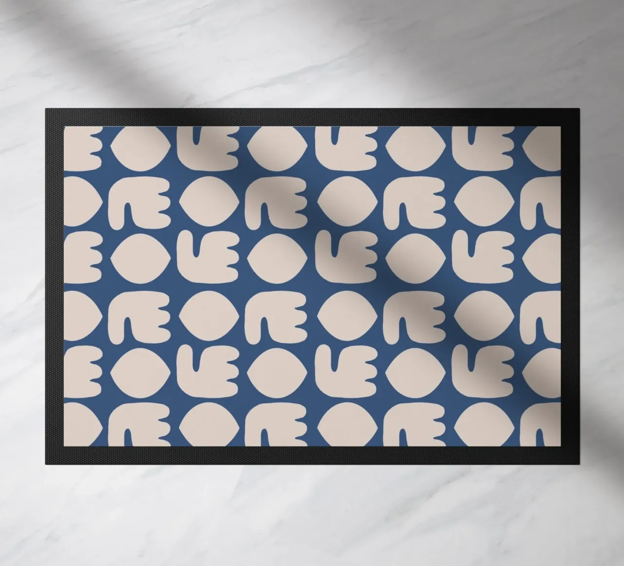 Repetitive pattern 30 doormat by Little Dean