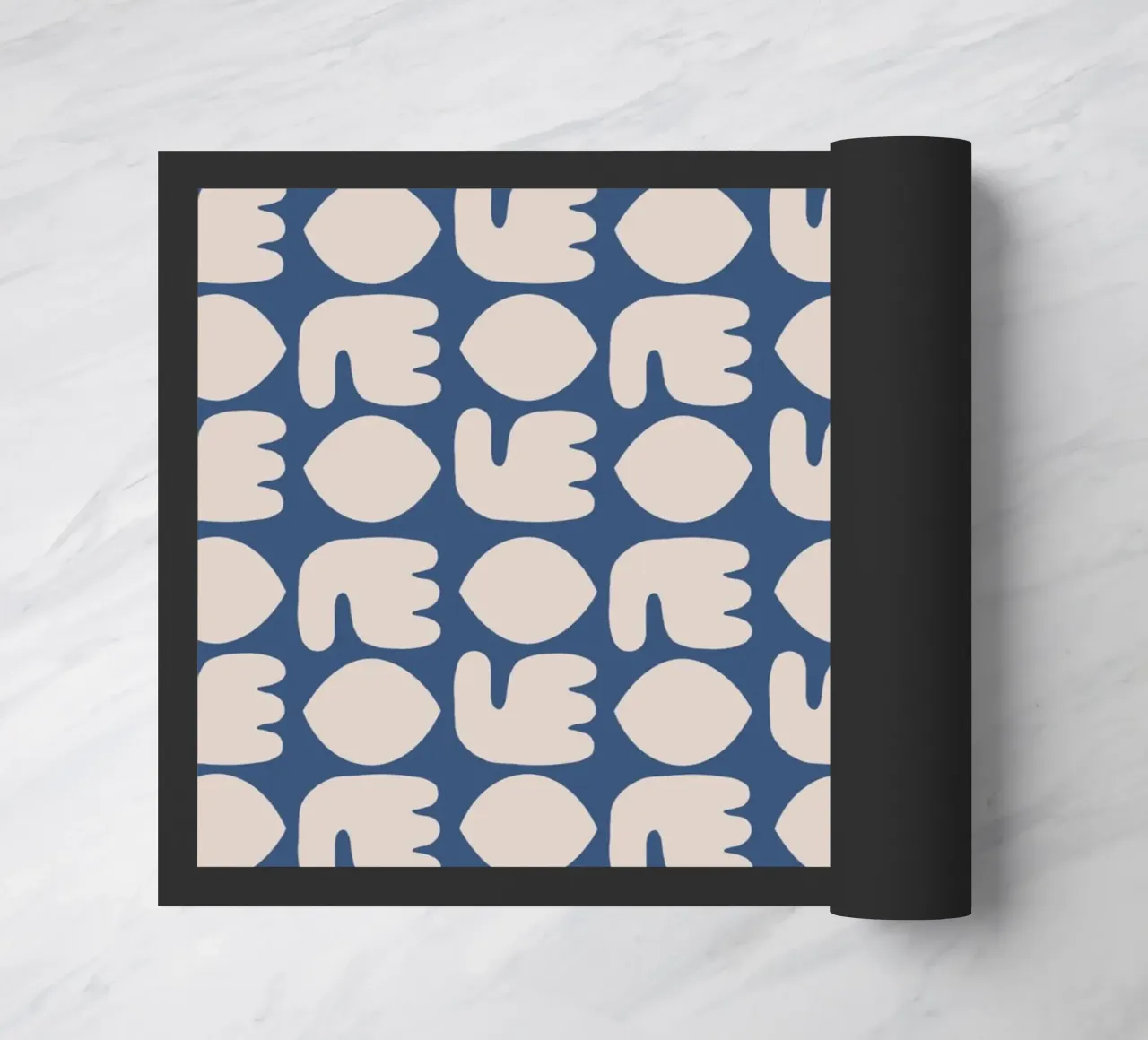 Repetitive pattern 30 doormat by Little Dean