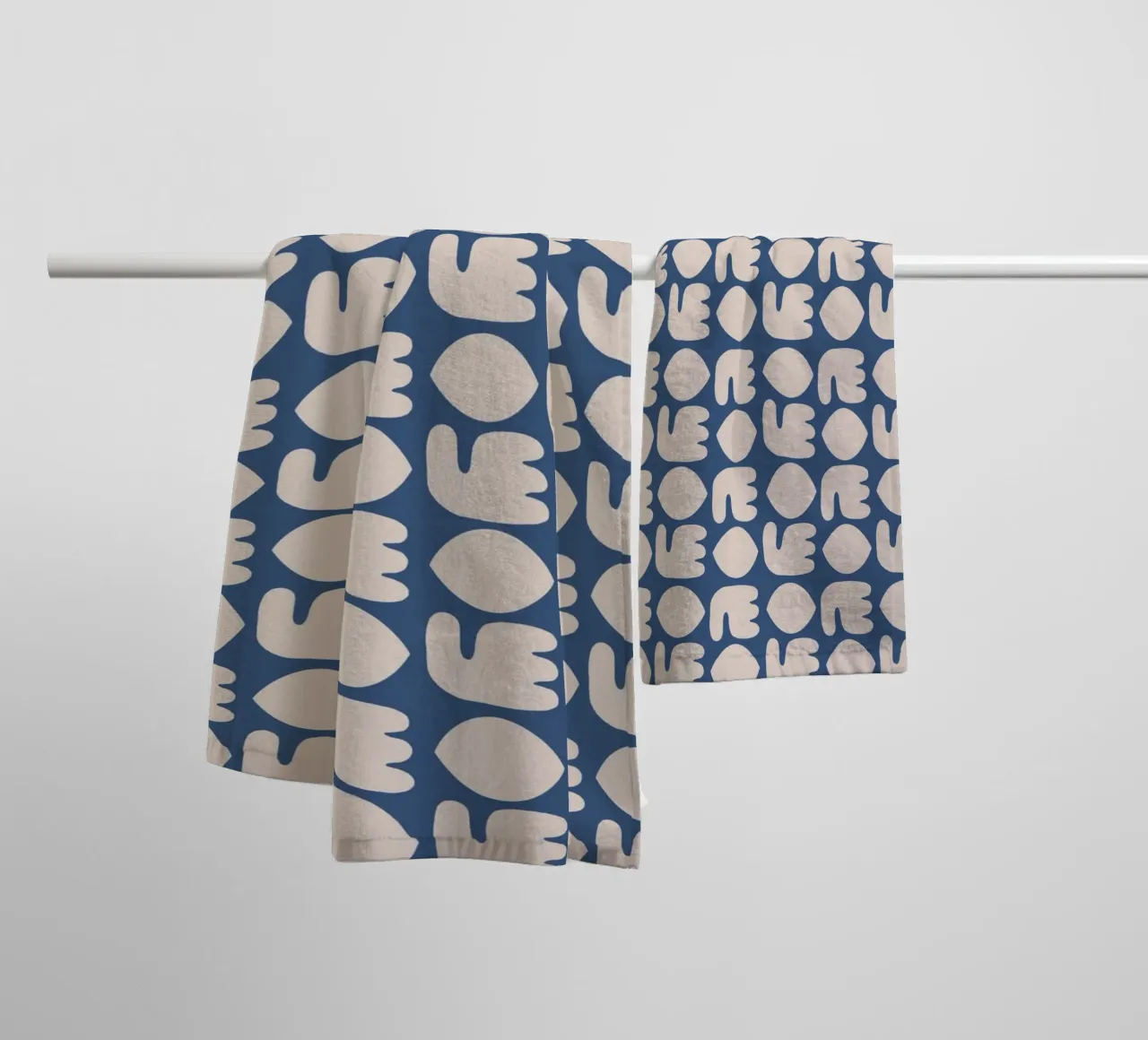 Repetitive pattern 30 towel by Little Dean