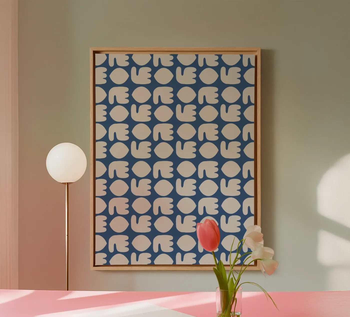 Repetitive pattern 30 canvas by Little Dean
