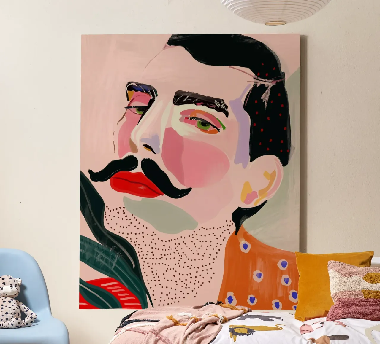 Freddie Mercury canvas by ArtsySesta