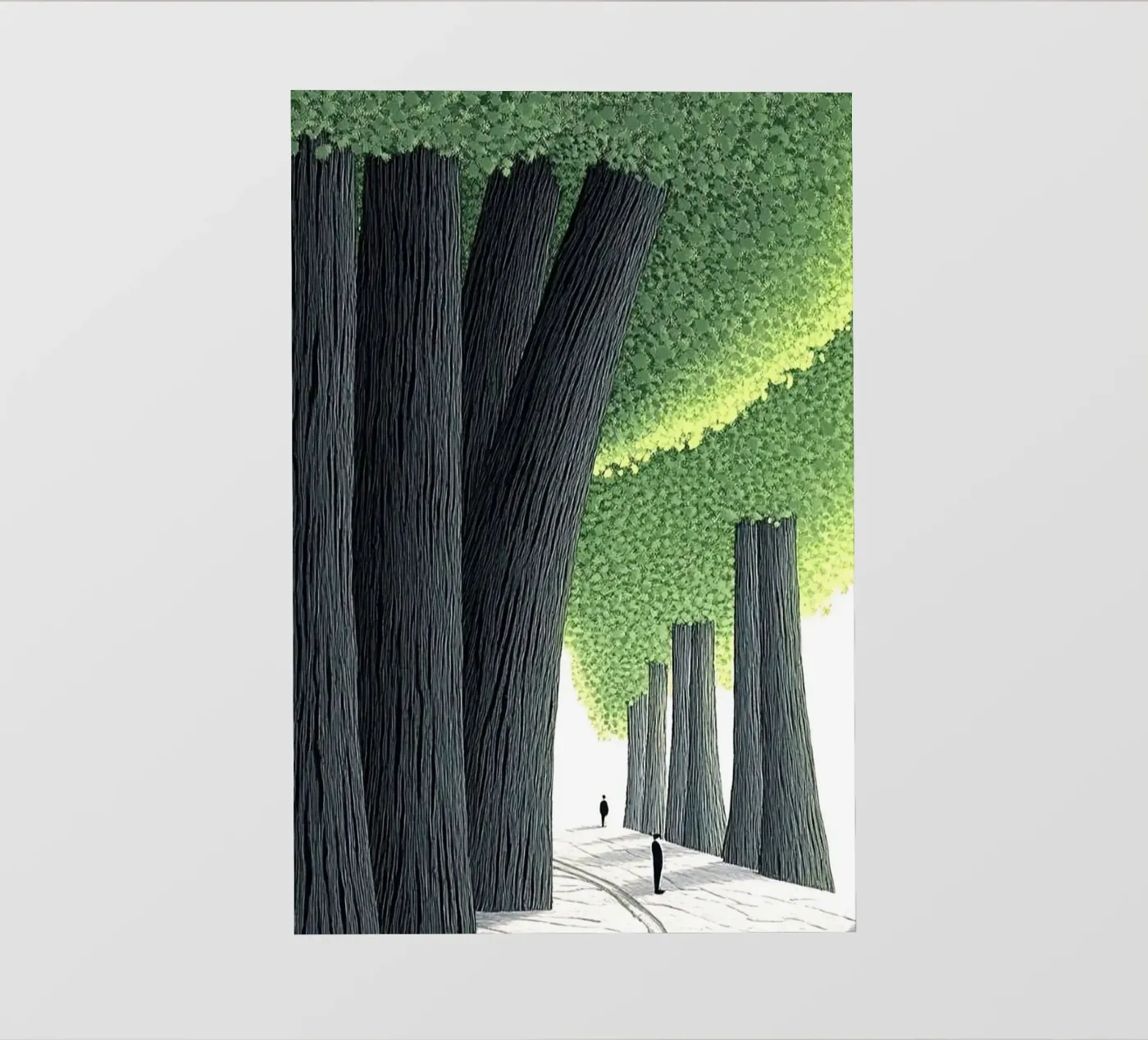 shadow perspective pellicola backlit da Histrol