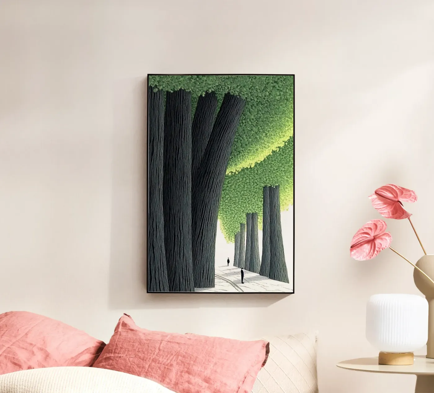 shadow perspective Acryl-Glas von Histrol