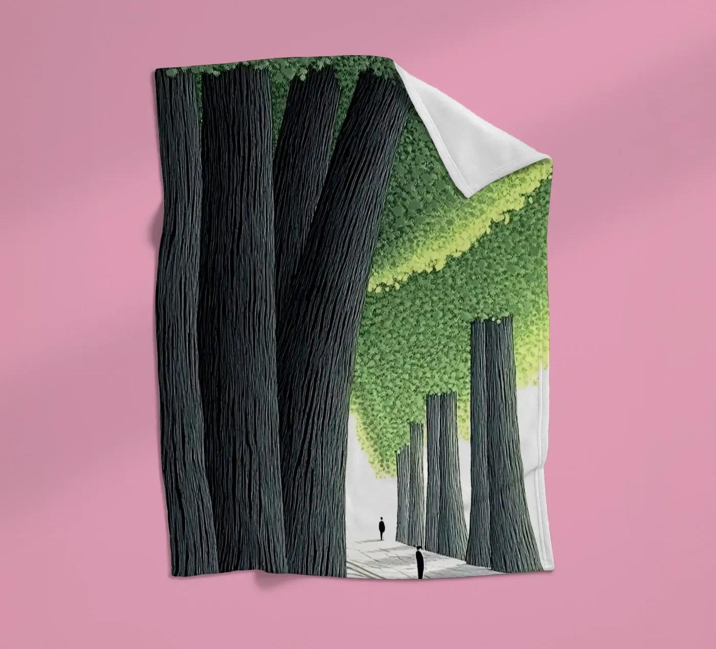 shadow perspective fleecedeken van Histrol