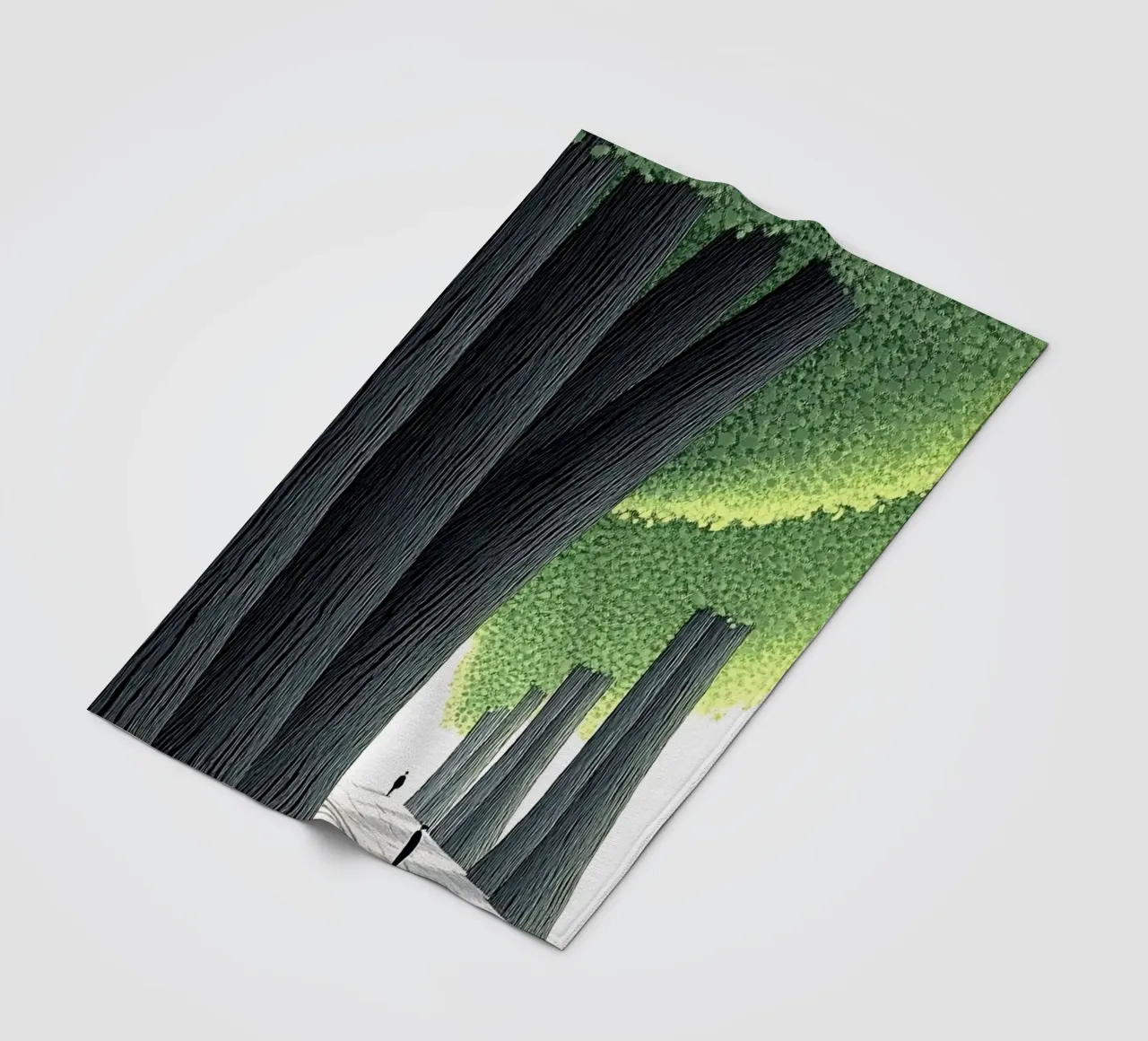 shadow perspective fleecedeken van Histrol